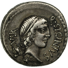 Sicinia, Denarius, EF(40-45), Silver, Crawford:444/1a
