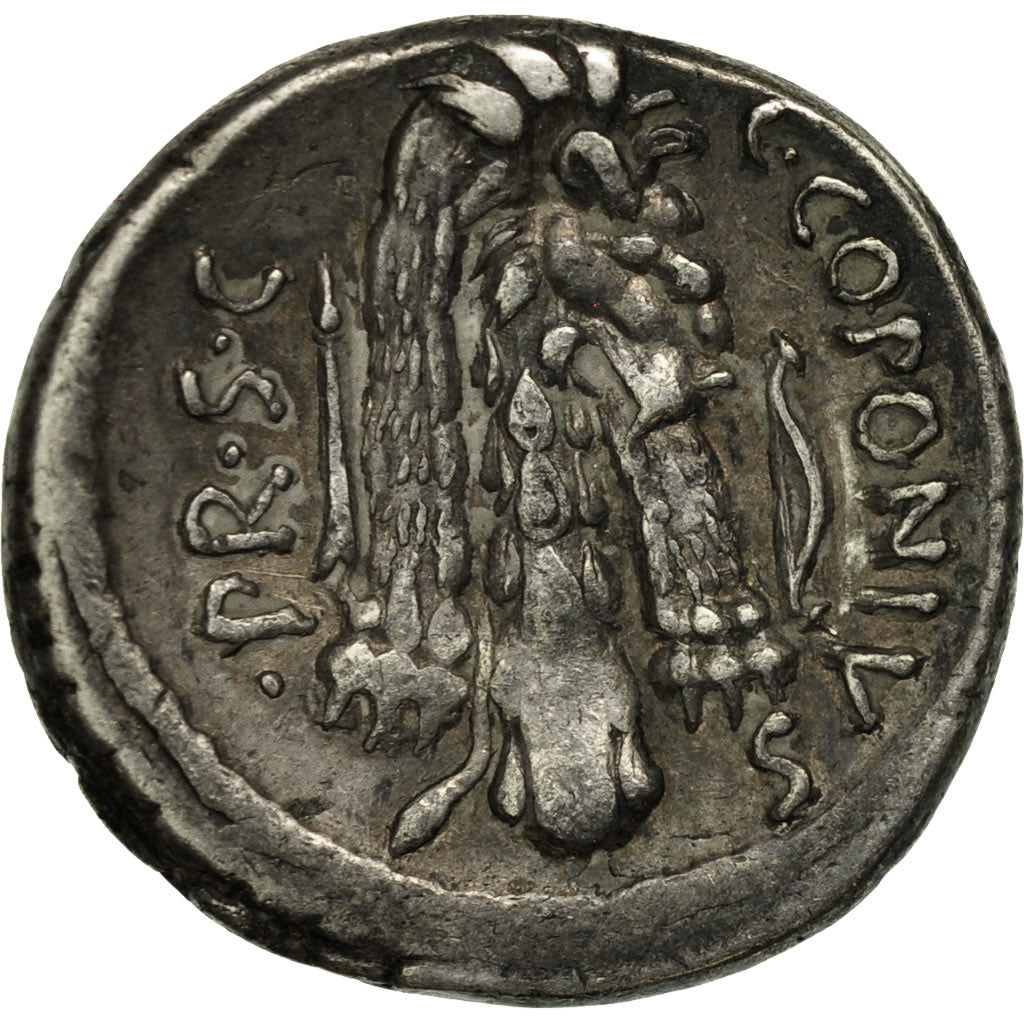 Sicinia, Denarius, EF(40-45), Silver, Crawford:444/1a