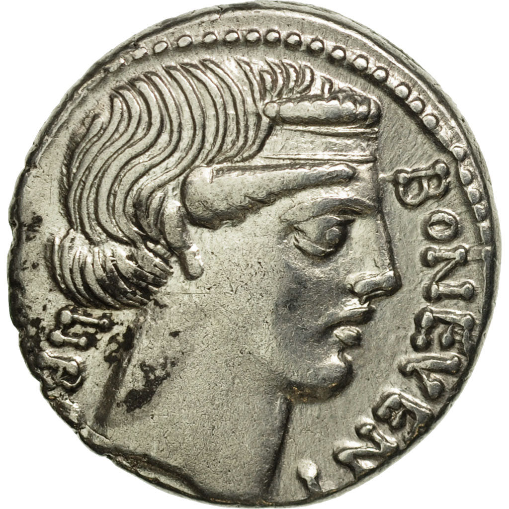 Scribonia, Denarius, Rome, EF(40-45), Silver, Crawford:416/1a