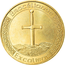 France, Token, Brocéliande, Excalibur, 2019, MDP, MS(64), Cupro-nickel