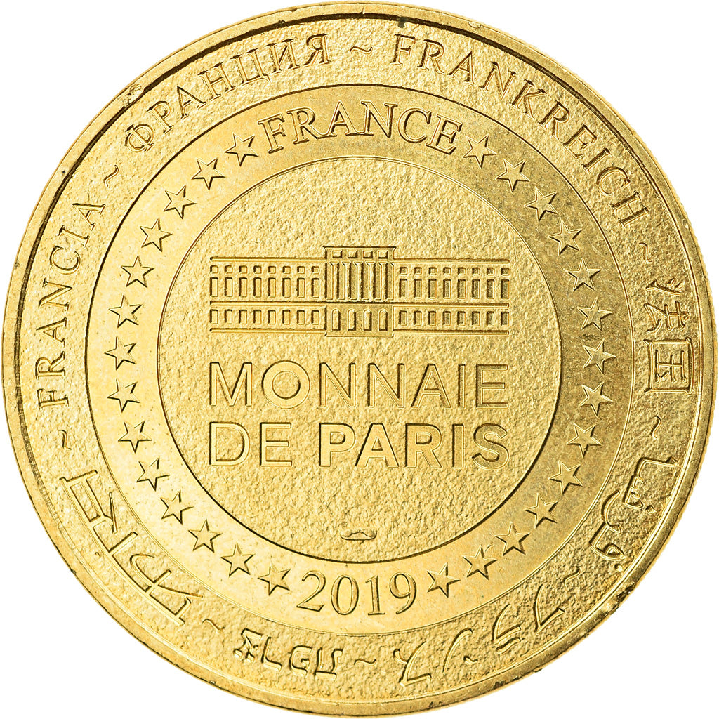 France, Token, Brocéliande, Excalibur, 2019, MDP, MS(64), Cupro-nickel