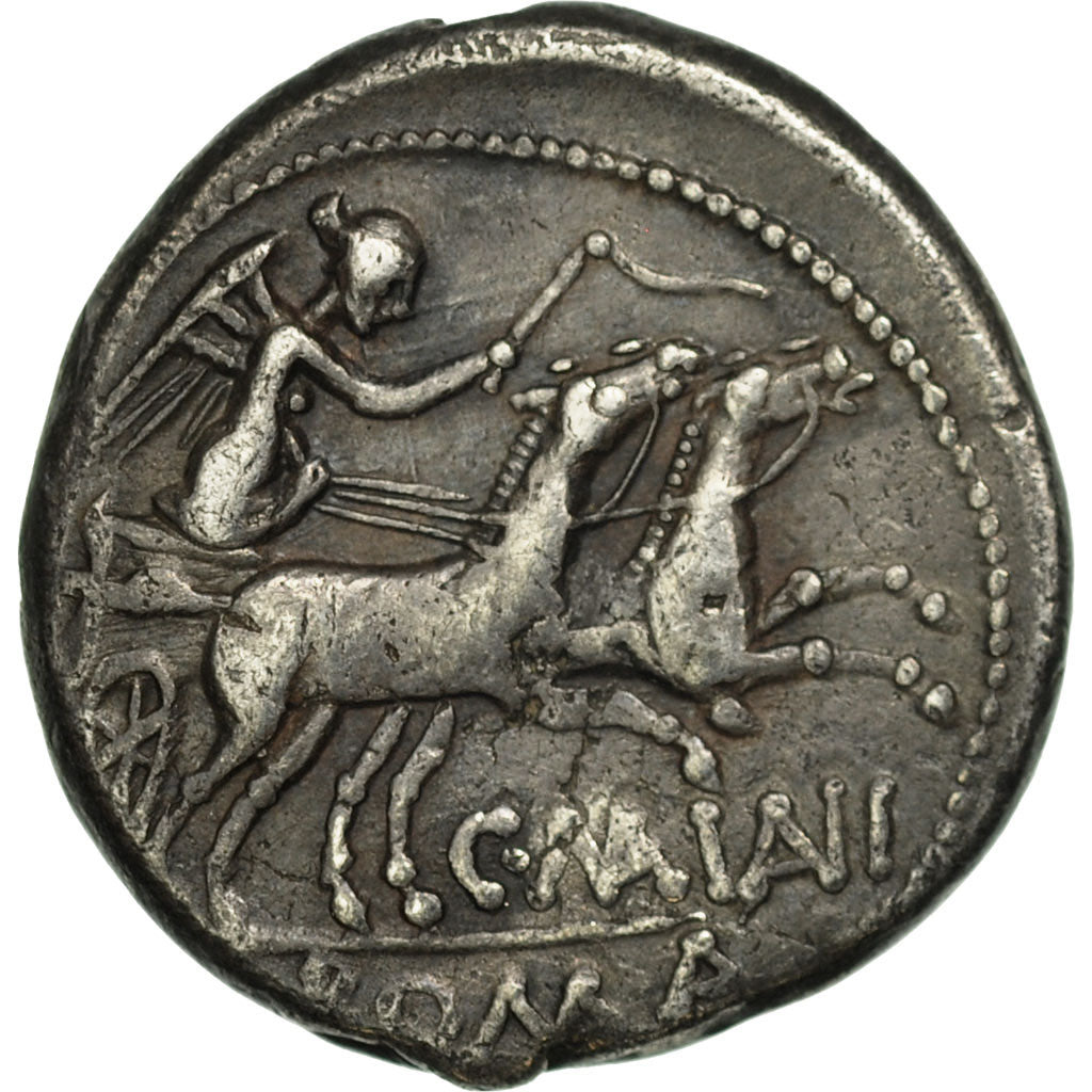 Coin, Maiania, Denarius, Rome, EF(40-45), Silver, Crawford:203/1a