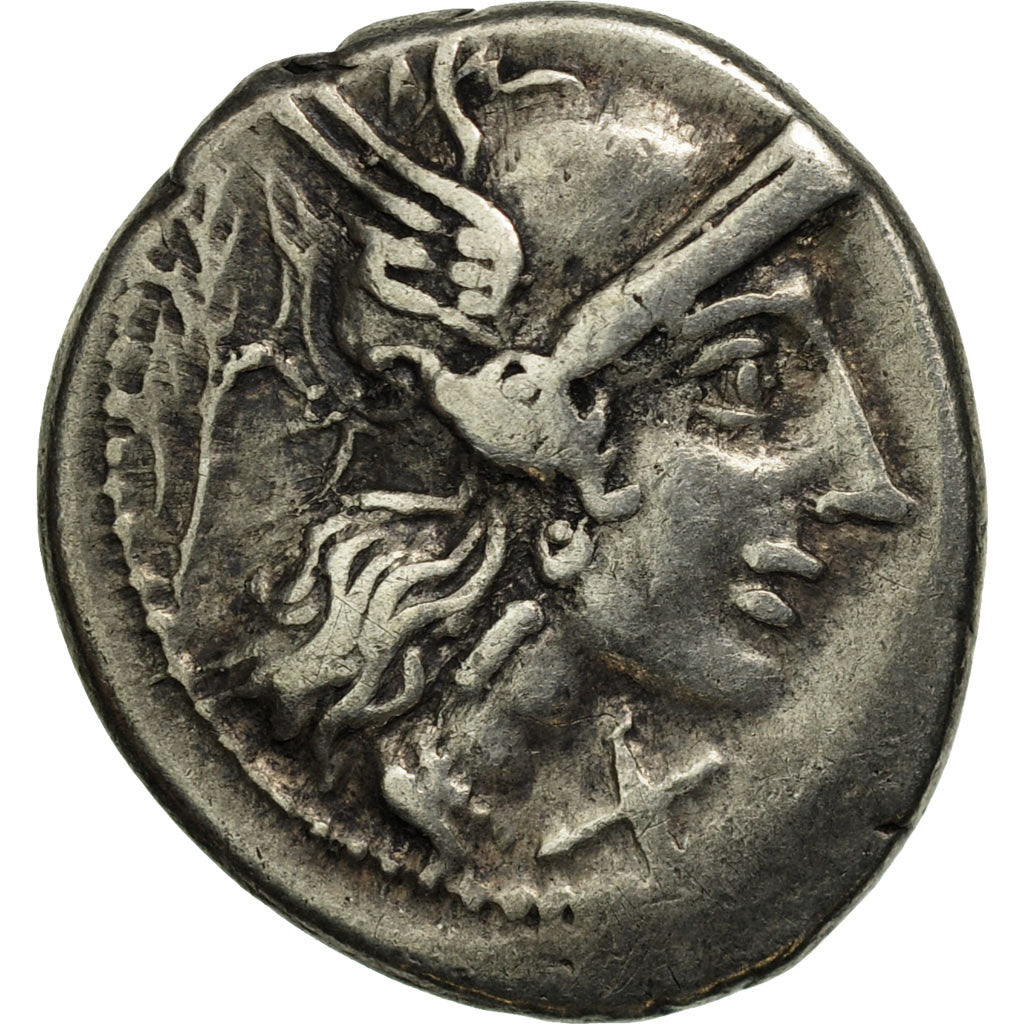 Moneta, Papiria, Denarius, Rome, BB, Argento, Crawford:276/1