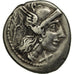 Moneta, Papiria, Denarius, Rome, BB, Argento, Crawford:276/1