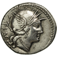 Coin, Rutilia, Denarius, Rome, EF(40-45), Silver, Crawford:387/1