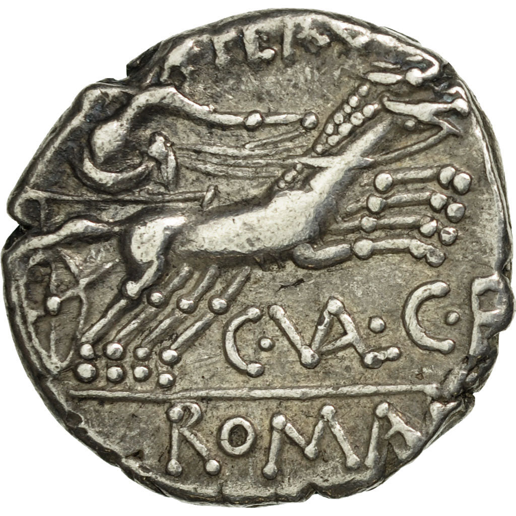 Coin, Valeria, Denarius, Rome, AU(50-53), Silver, Crawford:228/2