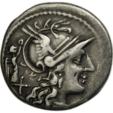 Münze, Terentia, Denarius, Rome, SS, Silber, Crawford:217/1