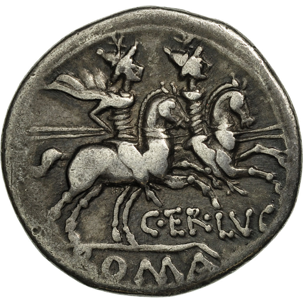 Coin, Terentia, Denarius, Rome, EF(40-45), Silver, Crawford:217/1