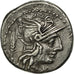 Münze, Domitia, Denarius, Rome, SS, Silber, Crawford:261/1