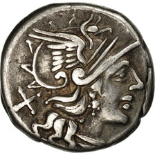 Coin, Decimia, Denarius, Rome, EF(40-45), Silver, Crawford:207/1