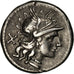 Monnaie, Spurilia, Denier, Rome, TTB+, Argent, Crawford:230/1