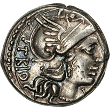 Monnaie, Lucretia, Denier, Rome, TTB+, Argent, Crawford:237/1a