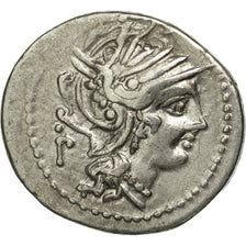 Fundania, Denarius, Rome, SS+, Silber, Crawford:326/1