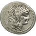 Fundania, Denarius, Rome, MBC+, Plata, Crawford:326/1