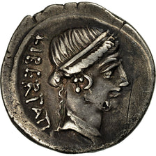Moneta, Lollia, Denarius, Rome, BB+, Argento, Crawford:432/1