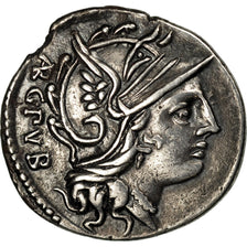 Sentia, Denarius, Rome, EBC, Plata, Crawford:325/1a