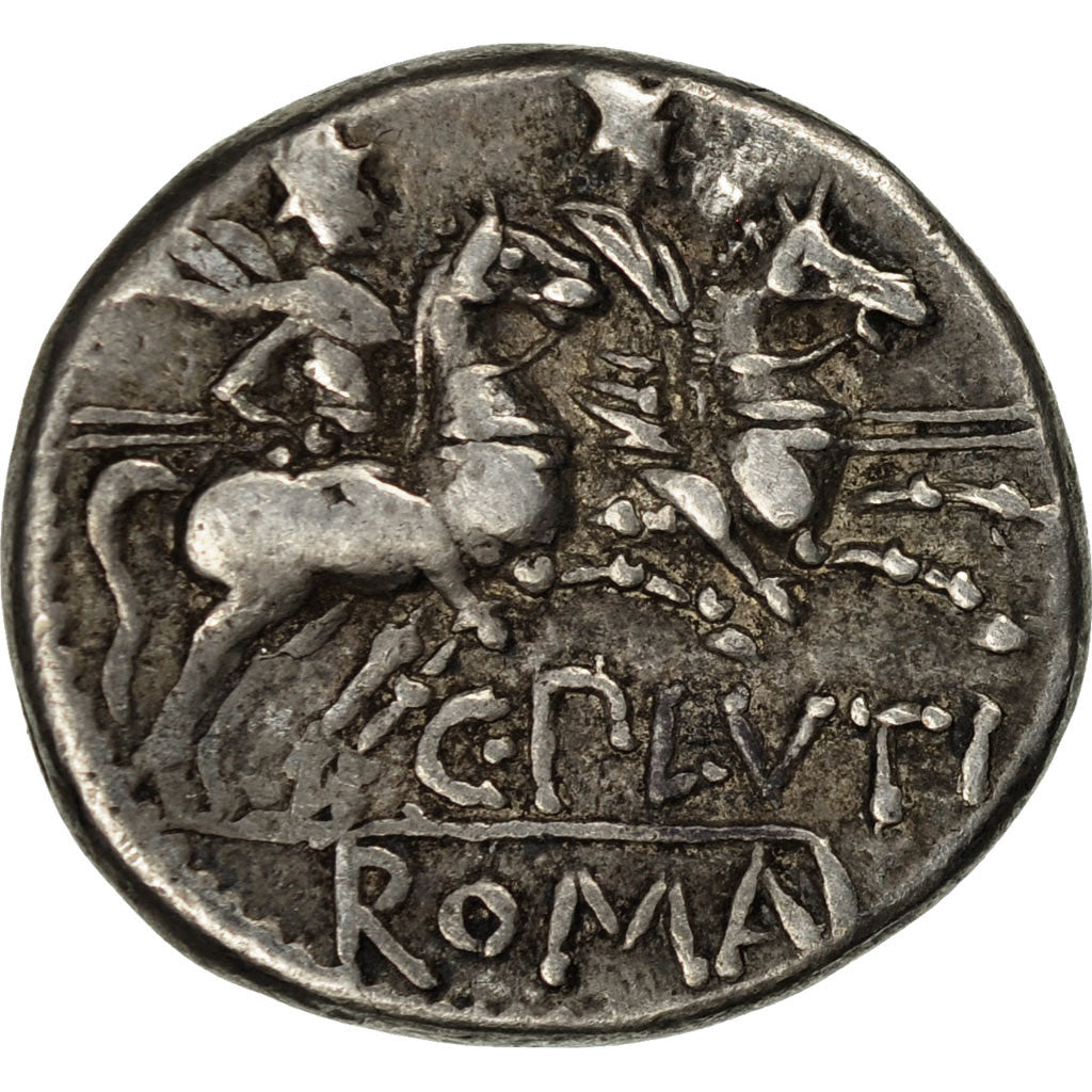Plutia, Denarius, Rome, BB, Argento, Crawford:278/1