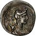 Coin, Hosidia, Denarius, Rome, AU(55-58), Silver, Crawford:407/2