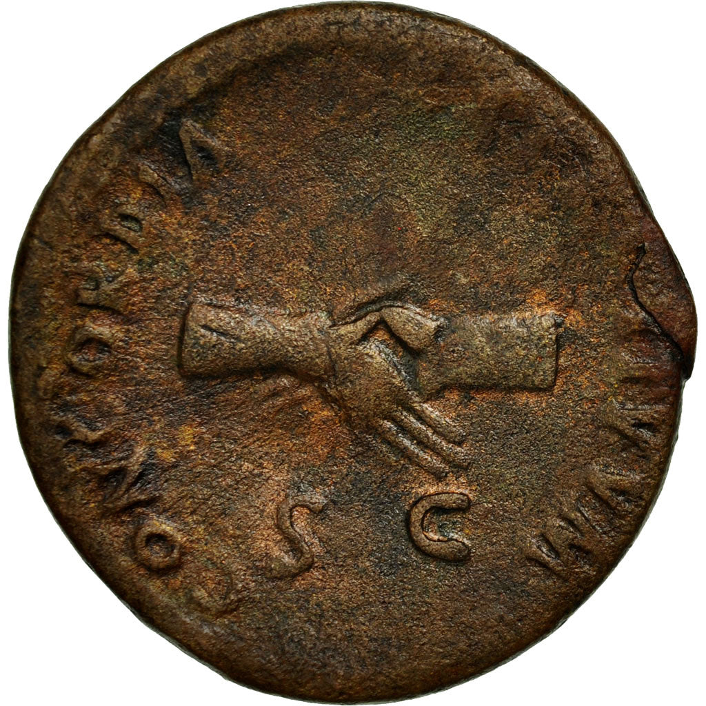 Moneta, Nerva, As, Rome, MB+, Bronzo, RIC:79