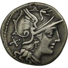 Monnaie, Pinaria, Denier, Rome, TTB, Argent, Crawford:200/1