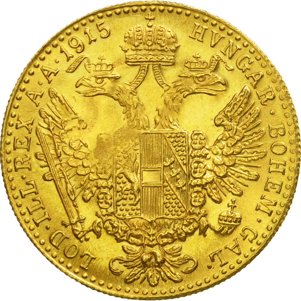 Austria, Franz Joseph I, Ducat, 1915, MS(64), Gold, KM:2267
