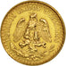 Mexique, 2 Pesos, 1945, Mexico City, SUP, Or, KM:461