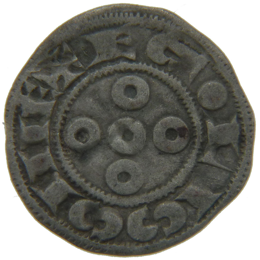 FRANCE, Silver Denarius, EF(40-45), Silver, Boudeau #451, 0.60