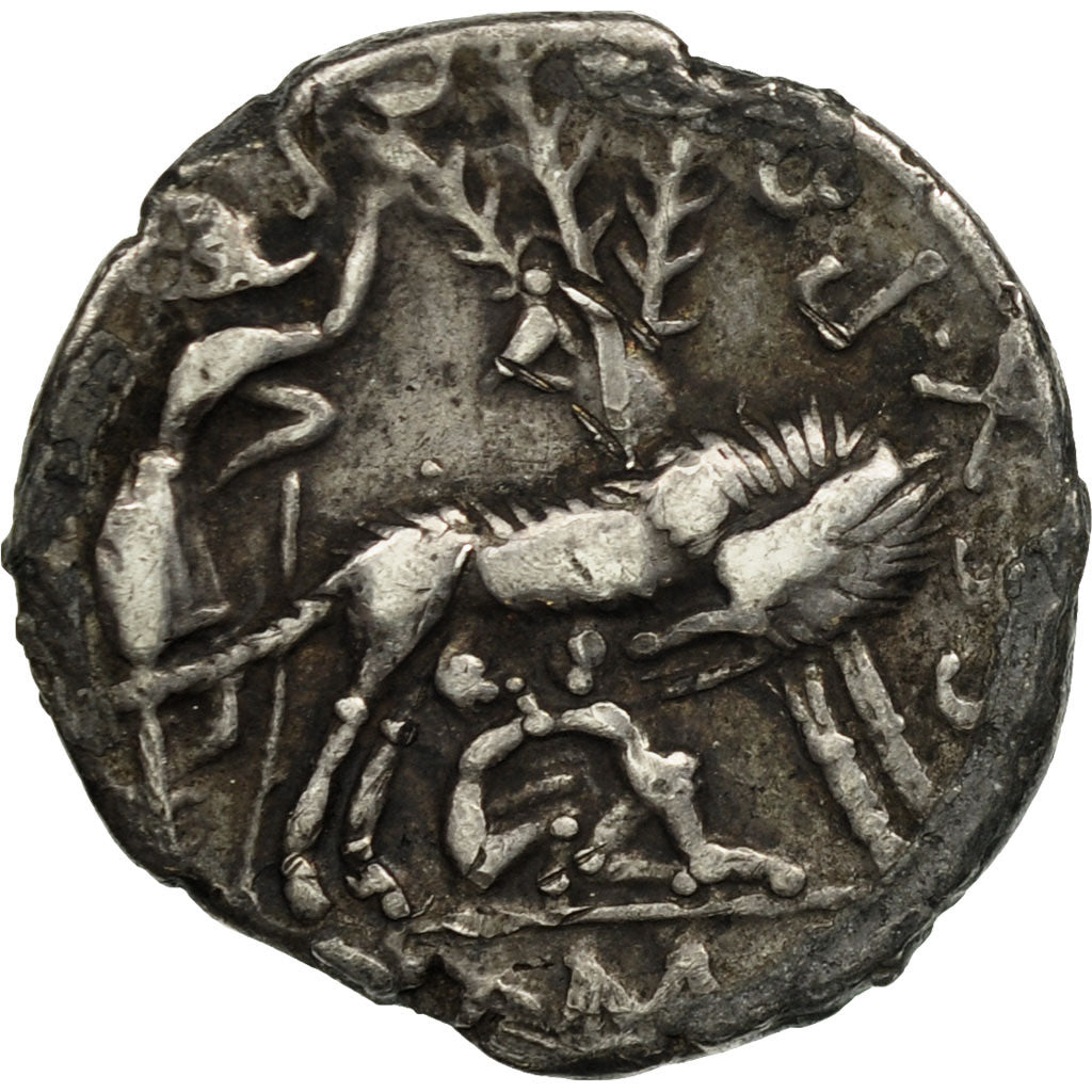 Pompeia, Denarius, Rome, BB, Argento, Crawford:235/1c