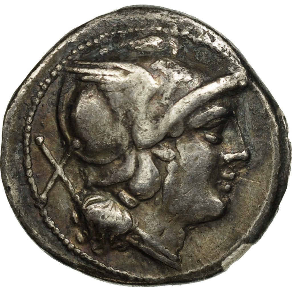 Moneta, Anonymous, Denarius, Rome, BB, Argento, Crawford:44/5