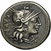 Moneda, Atilia, Denarius, Rome, MBC, Plata, Crawford:214/1b