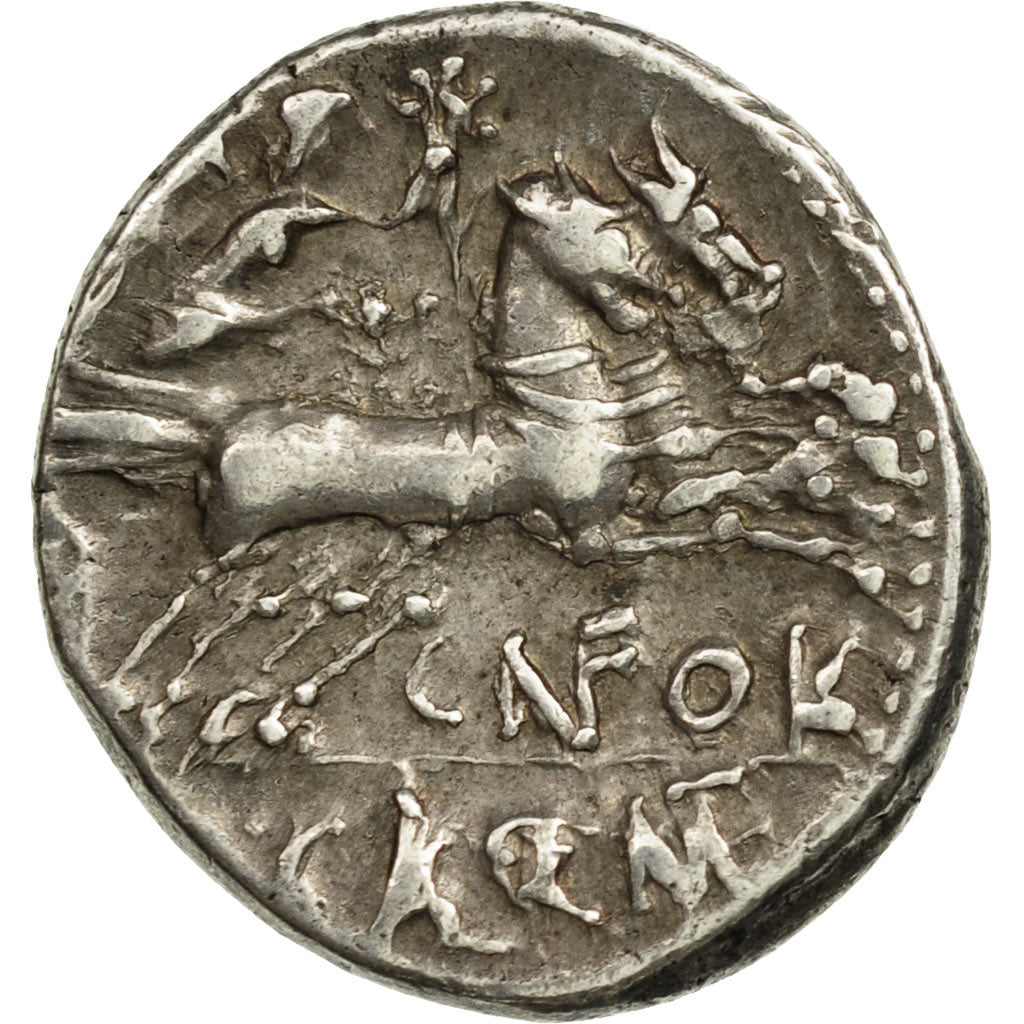 Coin, Fulvia, Denarius, Rome, AU(50-53), Silver, Crawford:284/1b