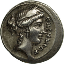 Memmia, Denarius, Rome, AU(50-53), Silver, Crawford:427/1