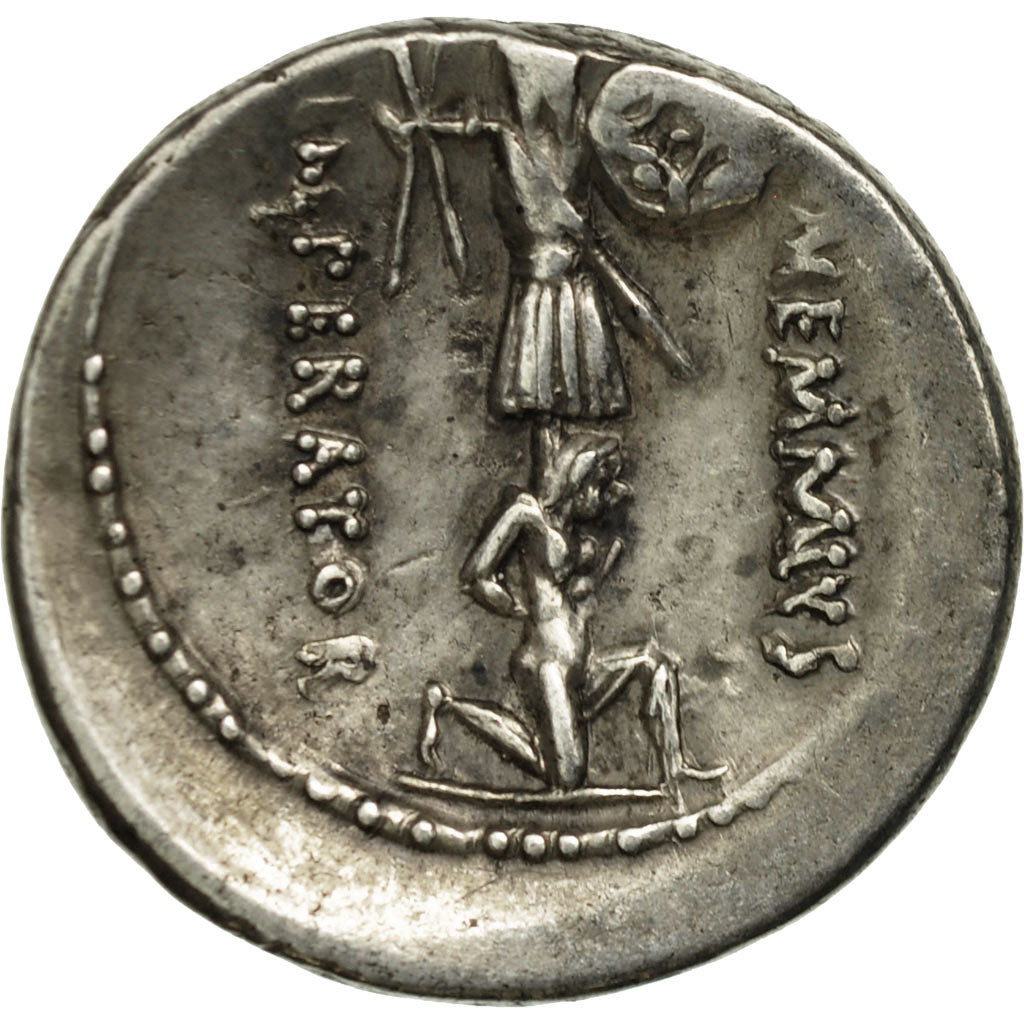 Memmia, Denarius, Rome, SS+, Silber, Crawford:427/1