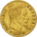 France, Napoleon III, 5 Francs, 1863, Paris, EF(40-45), Gold, KM:803.1