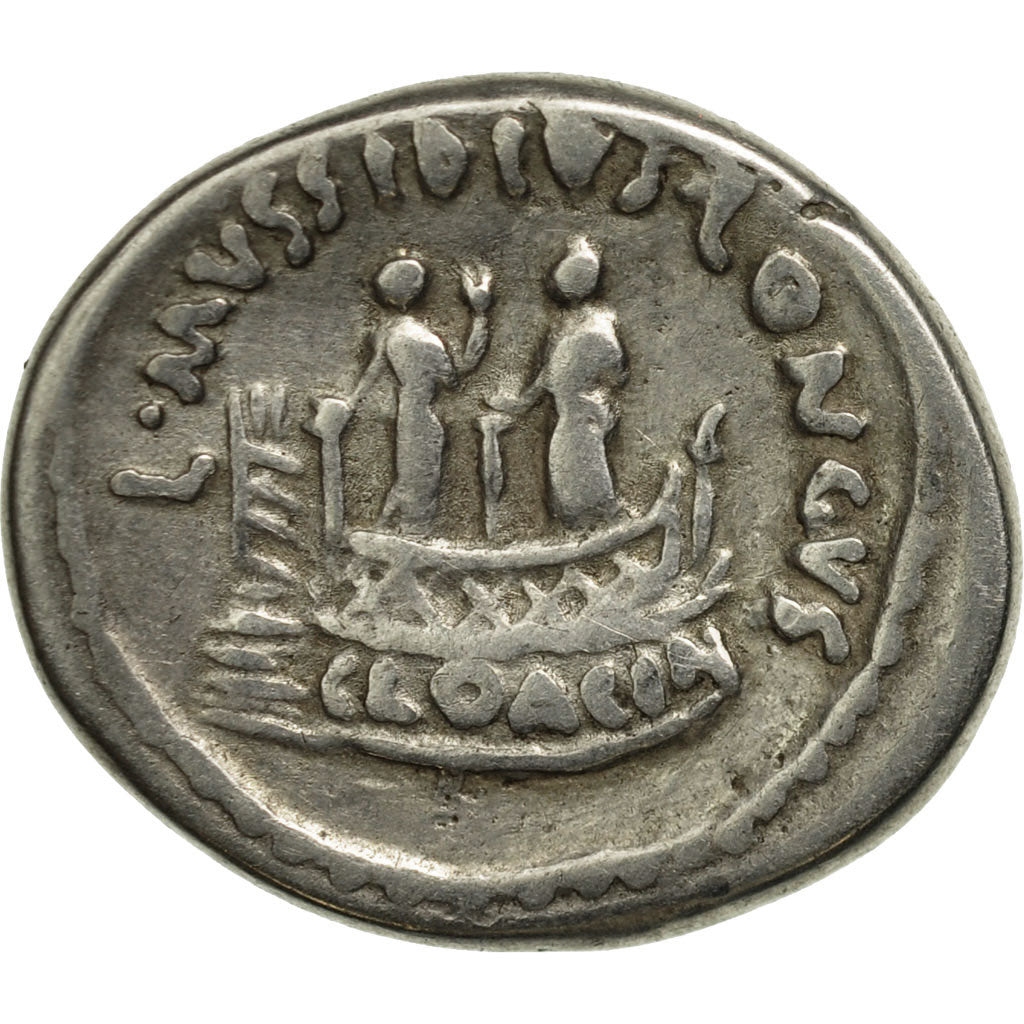 Mussidia, Denarius, Rome, S+, Silber, Crawford:494/42c