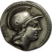 Satriena, Denarius, Rome, SS+, Silber, Crawford:388/1b