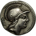 Satriena, Denarius, Rome, SS+, Silber, Crawford:388/1b