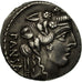 Moneta, Vibia, Denarius, Rome, BB+, Argento, Crawford:449/2