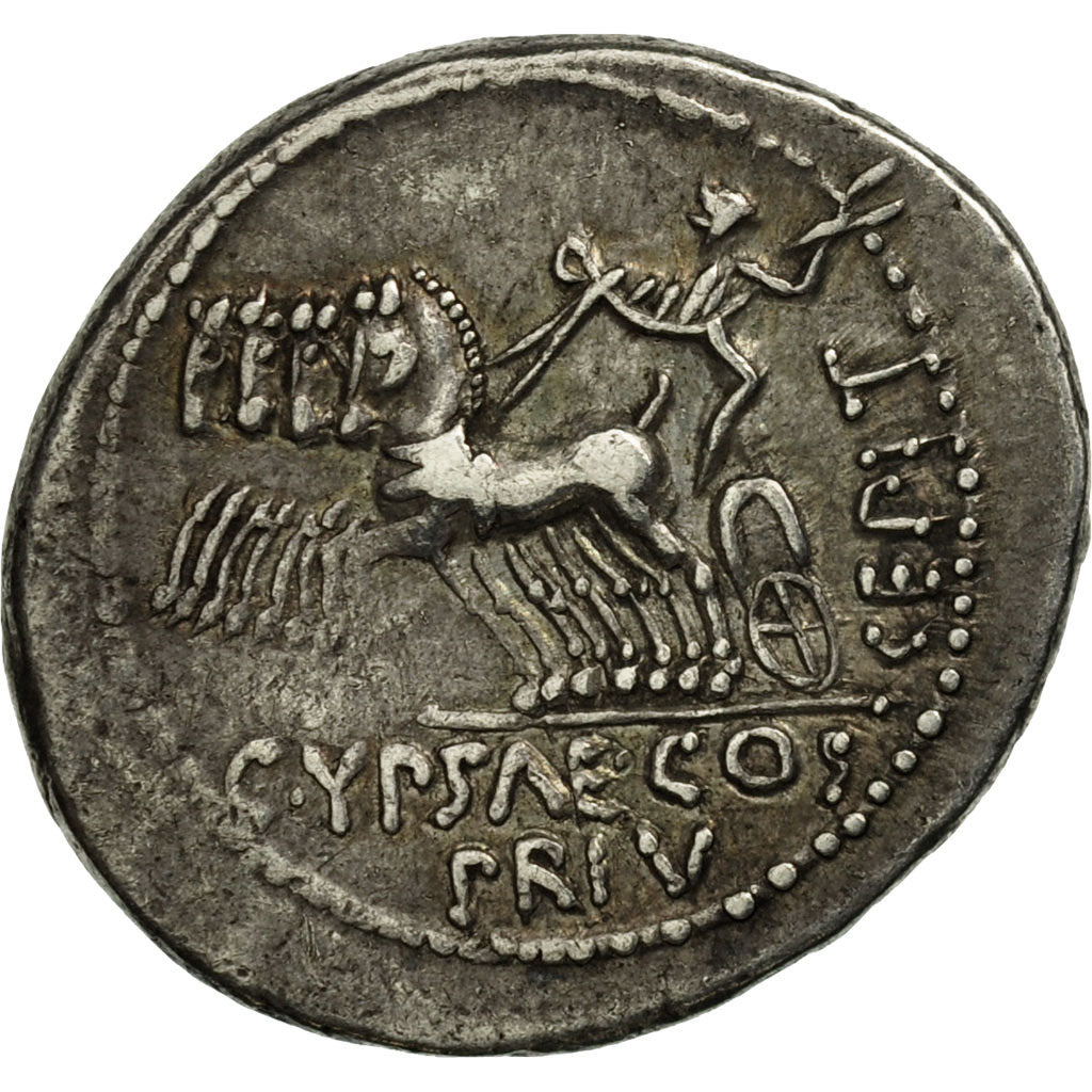 Moneta, Plautia, Denarius, Rome, BB, Argento, Crawford:420/1a