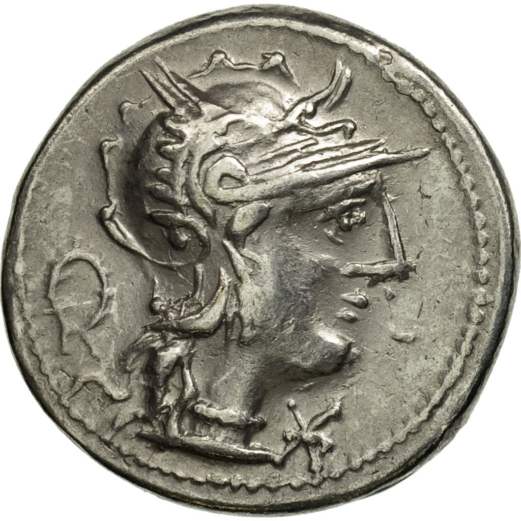 Coin, Opimia, Denarius, Rome, AU(50-53), Silver, Crawford:253/1