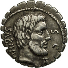 Münze, Vettia, Denarius Serratus, Rome, SS+, Silber, Crawford:404/1