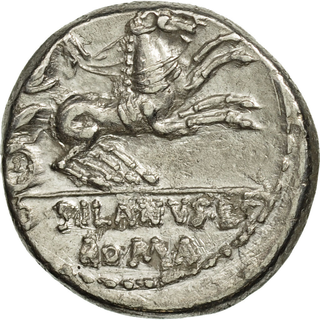 Moneta, Junia, Denarius, Rome, SPL-, Argento, Crawford:337/3