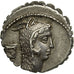 Moneta, Roscia, Denarius Serratus, Rome, SPL-, Argento, Crawford:412/1