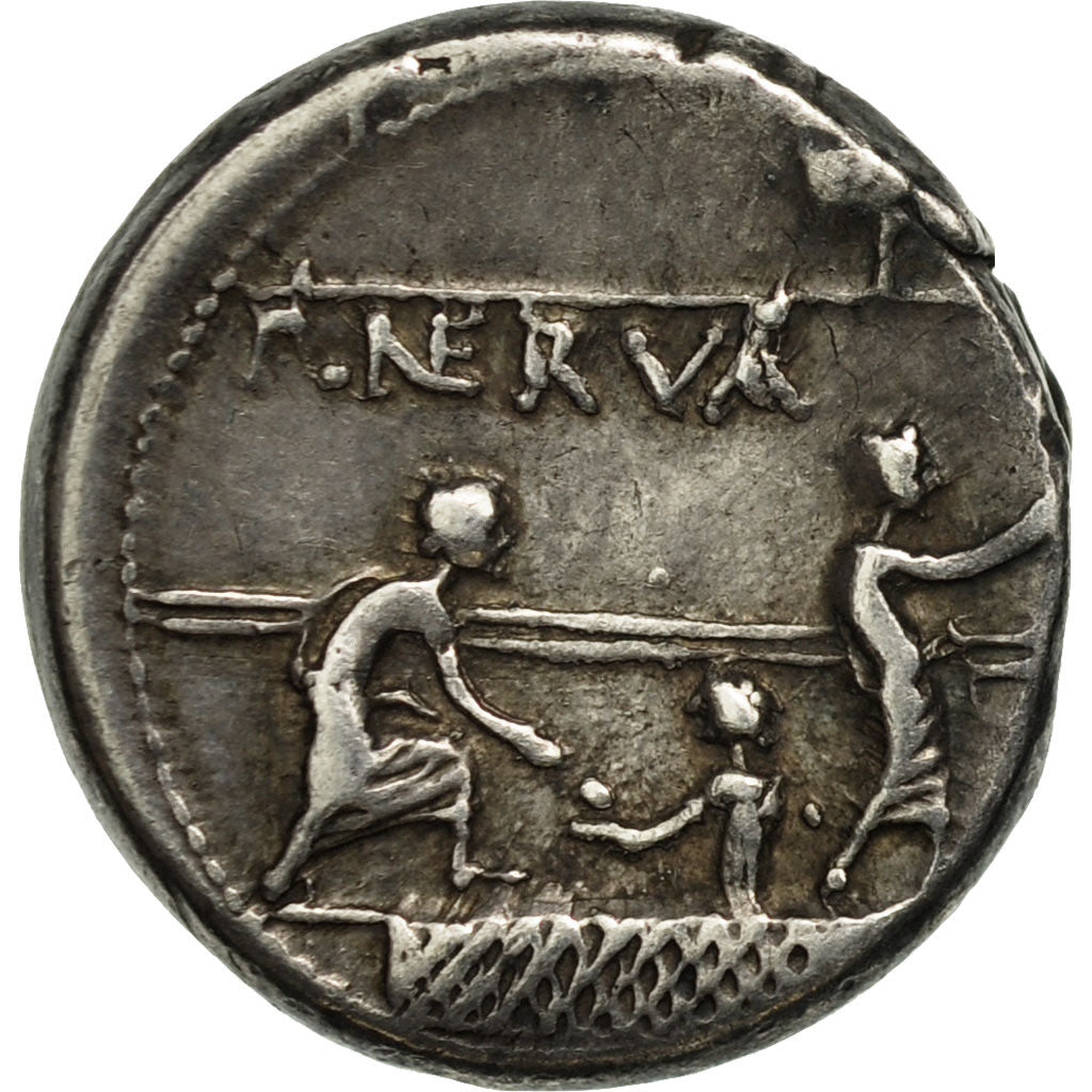 Licinia, Denier, Rome, TTB+, Argent, Crawford:392/1a