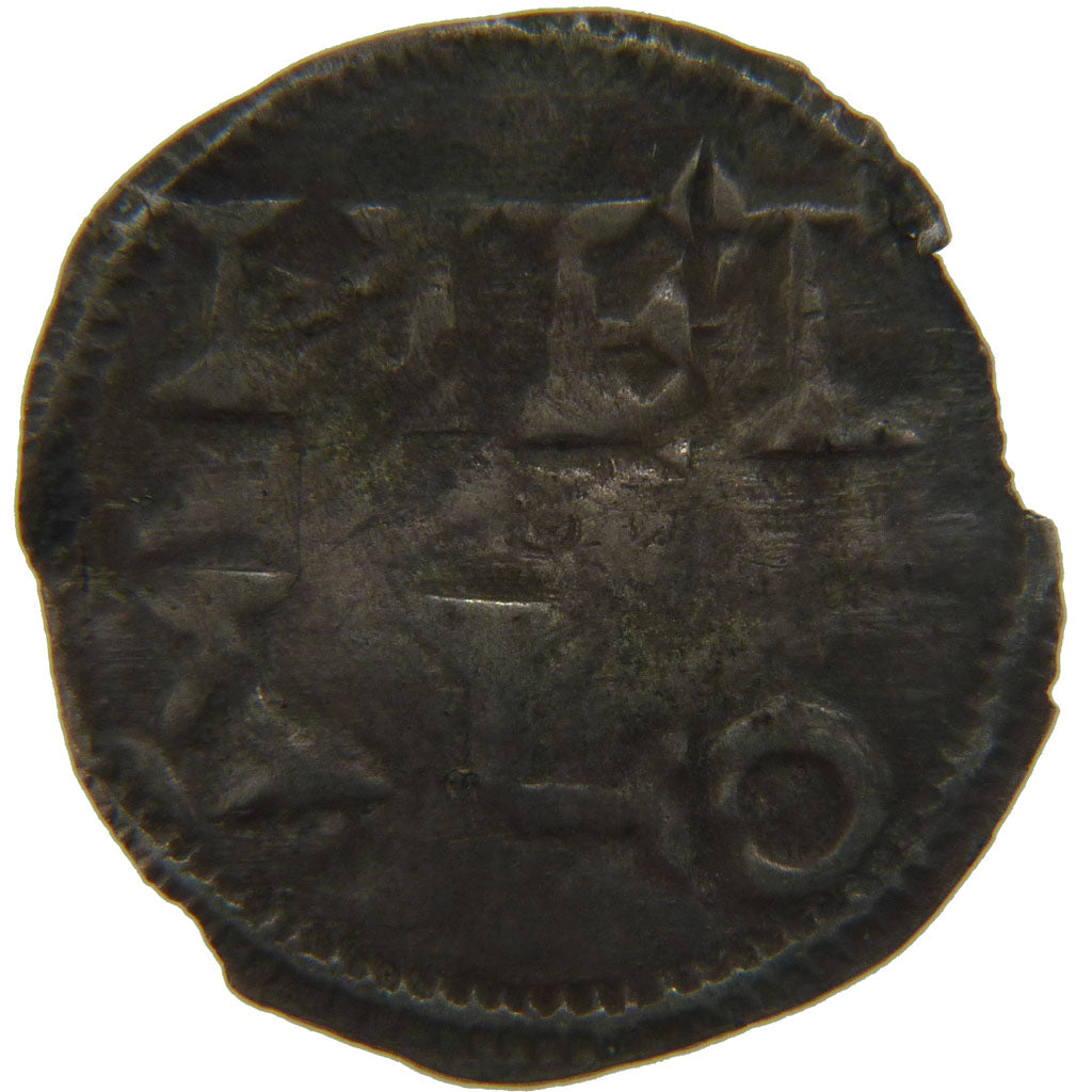 FRANCE, Silver Denarius, VF(30-35), Silver, Boudeau #413, 1.10