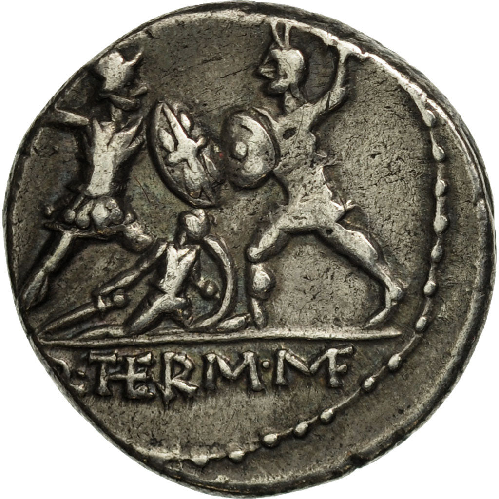 Coin, Minucia, Denarius, Rome, AU(50-53), Silver, Crawford:405/3b