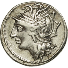 Appuleia, Denarius, Rome, BB+, Argento, Crawford:317/3b