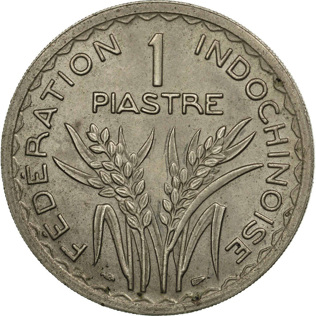 FRENCH INDO-CHINA, Piastre, 1947, Paris, SUP, Argent, KM:19