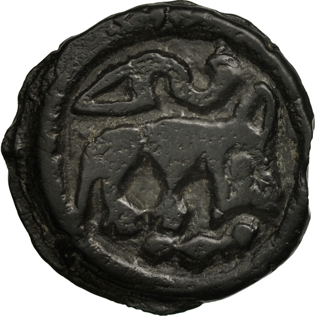 Münze, Remi, Potin, SS, Potin, Delestrée:155