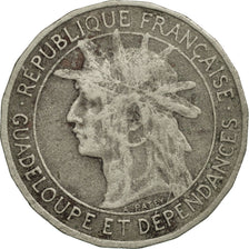 Coin, Guadeloupe, Franc, 1903, EF(40-45), Copper-nickel, KM:46, Lecompte:57